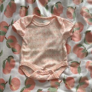 Baby Essentials Peach Blossom Bodysuit